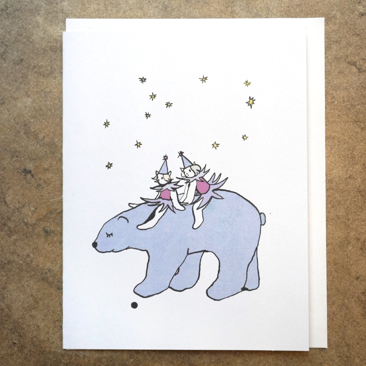 :::☆GREETINGCARD - ::HOLIDAY Card (Polar Bear)